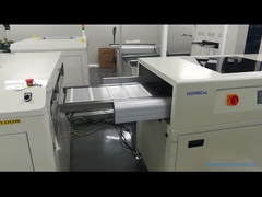 Conveyor de manipulação de PCB personalizado Conexão telescópica com sinal SMEMA