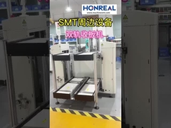 Carregador e descarregador de PCB totalmente automático de trilho duplo com tela sensível ao toque LED