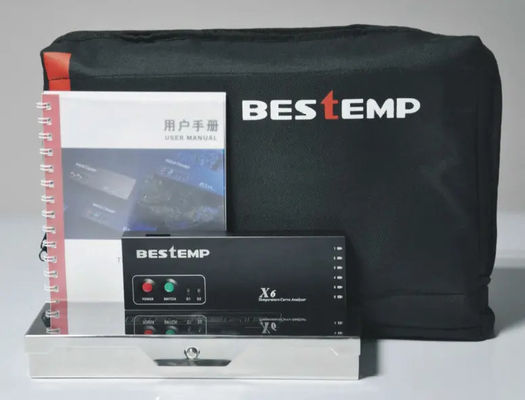 Bateria de 2500 mAh SMT Máquinas Relacionadas Controlador de Refluxo 6 Canais