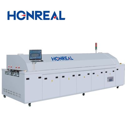O forno de refluxo da SMT Vitronics 8 Zones Nitrogen N2 Design livre de chumbo