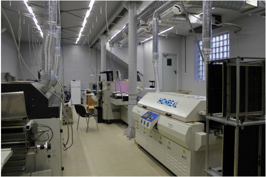 SMD Soldagem de superfície Montar Forno de refluxo Pequeno 4 zonas 980mm túnel de aquecimento