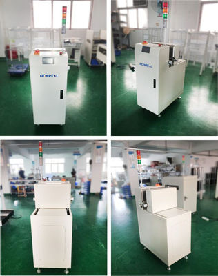 Mini PCB Loader e Descarregador, SMT Loader Machine com sistema de controle PLC