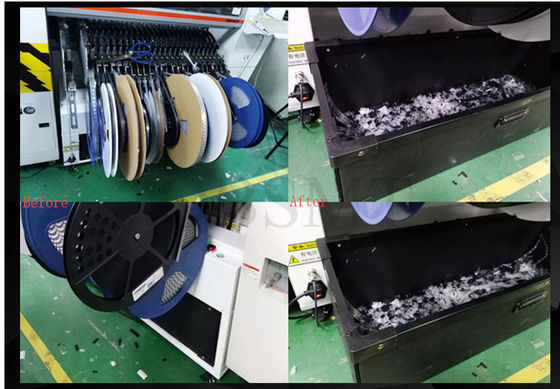Máquina automática de corte de fita SMT para linha de montagem SAMSUNG LED
