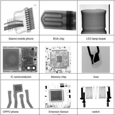 Placas de circuito impresso Máquina de raios X de PCB Componentes eletrônicos Detector de raios X BGA