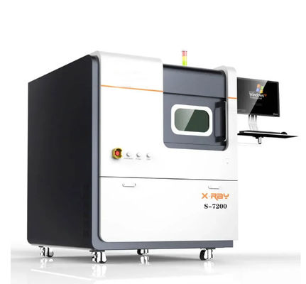 Máquina de raios X de tamanho de foco de 5 μm com ângulo de inclinação de 0-90 ° e matriz de pixels de 1536 × 1536