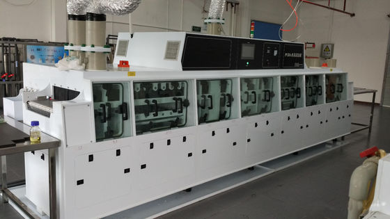 Sistema de limpeza de PCB personalizável Módulos de limpeza química Corte de vento Isolamento