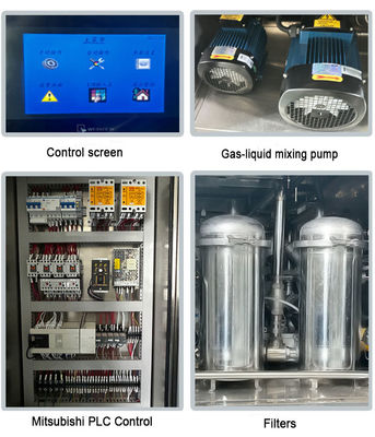 Máquina de Limpeza de Estêncil Elétrica 50L Capacidade 30-60L/Min Água DI