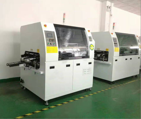 Máquina de Solda por Onda SMT Mini de Alta Capacidade 120KG para Soldagem por Imersão Automática L2100*1050×A1450mm Largura Máxima da PCB 200mm