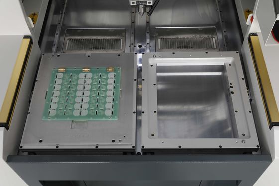 Máquina de corte de curvas PCBA offline Máquina de roteador PCBA de mesa dupla única